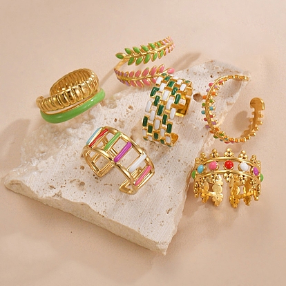 304 эмалированные открытые манжеты из нержавеющей стали для женщин