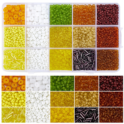 Стеклянные бусины и стеклярусы, круглые