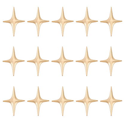 15 броши из сплава, звезда