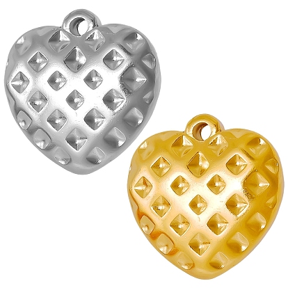 304 Настройки горный хрусталь из нержавеющей стали кулон, сердце