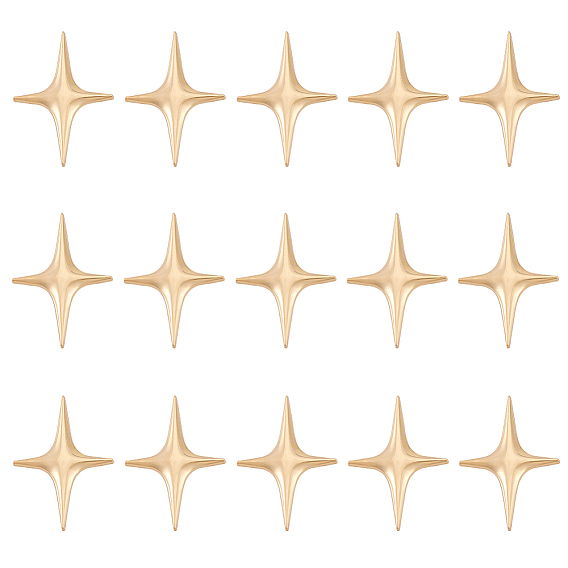 15 броши из сплава, звезда