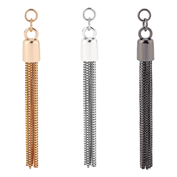 Zinc Alloy Tassel Big Pendants, Bag Decration, Cadmium Free & Lead Free