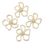 Alloy Pendants, FLower