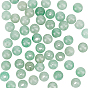 Естественный зеленый бисер авантюрин, круглые