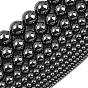 Synthetic Non-magnetic Hematite Beads Strands, Smooth Round, Grade 5A