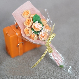 Resin Mini Bouquet Model, Micro Landscape Dollhouse Accessories, Pretending Prop Decorations