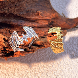 Кованые битой 304 манжетные кольца из нержавеющей стали, широкополосные открытые кольца