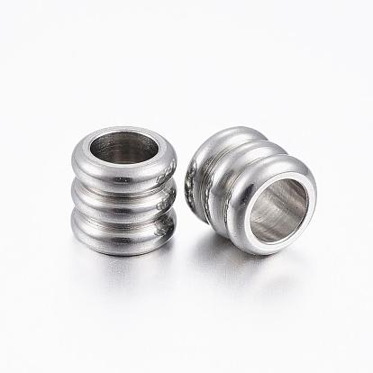 316 Stainless Steel Spacer Beads, Column