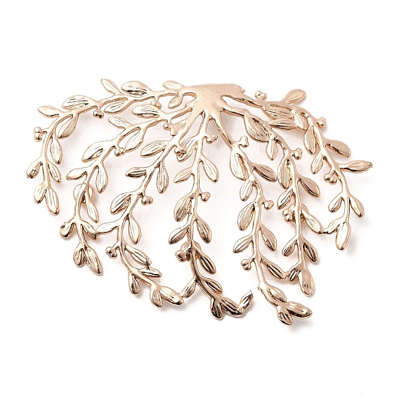 Латунные настройки для размещения кабошонов, ветка с простыми поддонами для изготовления ювелирных изделий