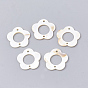 Freshwater Shell Links Connectors, Flower