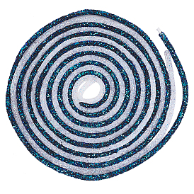 5м 2 цвета блестки стразы трубка шнур веревка, Отделка стразами для свадебного платья, аксессуары для украшения костюма