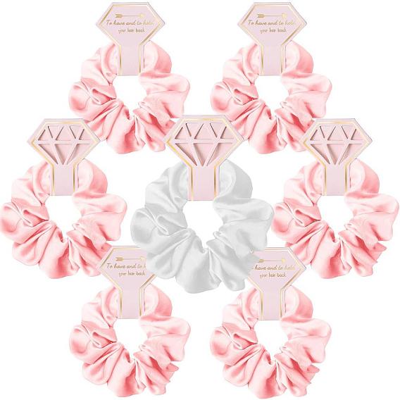 Krawatte tuch elastische haar zubehör, für Mädchen oder Frauen, Scrunchie / Haargummis