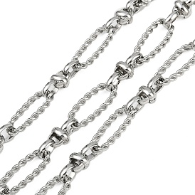 304 цепи с овальными звеньями из нержавеющей стали, несварные, с катушкой