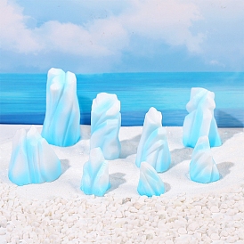 Resin Iceberg Ornaments, Micro Landscape Home Accessories, Pretending Prop Decorations