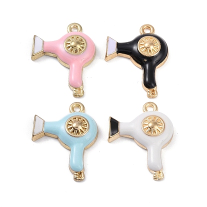 Подвески из эмали и сплава, без кадмия и без свинца, золотые, очарование фена