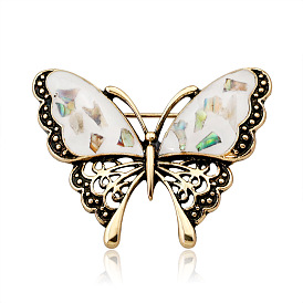 Fashion European and American Jewelry - Personalized Shell Butterfly Brooch, Versatile Ladybug Series.