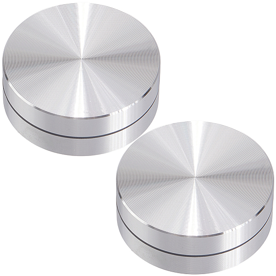 2шт. алюминиевый поворотный стол-поднос, подставка для выпечки торта, вращающийся столик