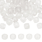 De perlas de cristal de cuarzo natural hebras, cristal de roca, facetados, cubo