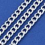 Aluminium Curb Chain, Unwelded, with Spool