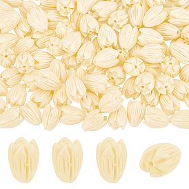 150шт. окрашенные синтетические коралловые бусины, для изготовления ювелирных изделий DIY, Жасмин