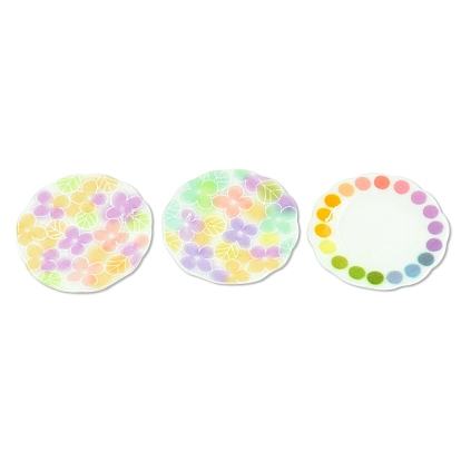 Пластины из смолы, миниатюрные украшения, для садовых кукольных домиков