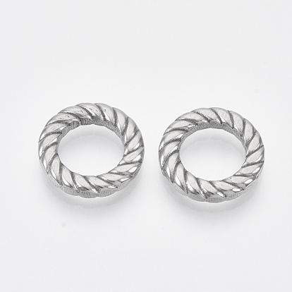 304 Stainless Steel Link Rings, Round Ring