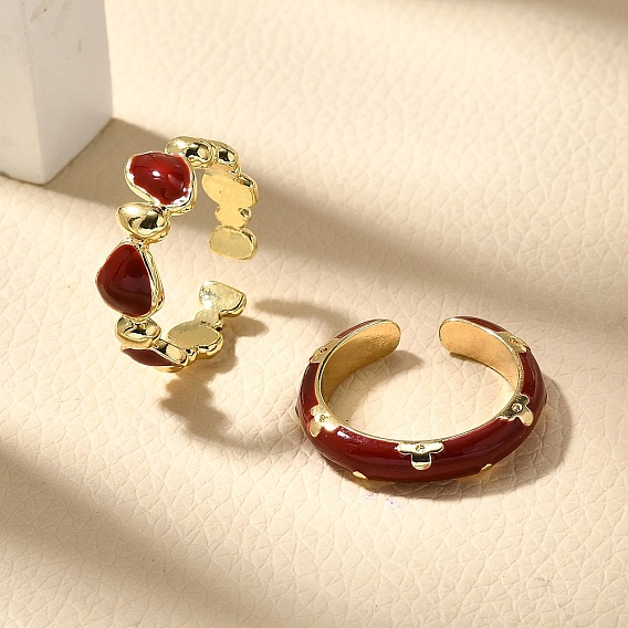 Латунные эмалевые манжеты для женщин