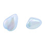 Perles acryliques placage irisé arc-en-ciel, perles de paillettes, larme