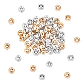 Brass Spacer Beads, Rondelle, Cadmium Free & Nickel Free & Lead Free