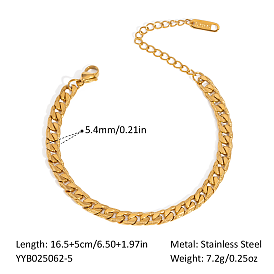 Браслеты из нержавеющей стали с панцирным плетением для унисекс