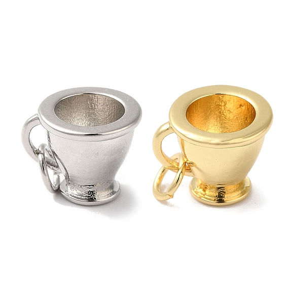 Стойки обшивки латунные подвески, с целью перехода в кольце, долговечный, без свинца и без кадмия, чашка прелести