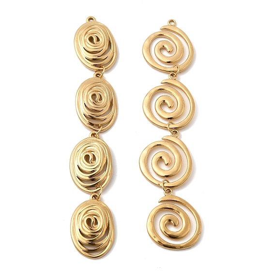 304 из нержавеющей стали большие кулоны, золотые