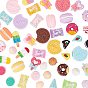 Resin Cabochons, Imitation Food, Mixed Shapes