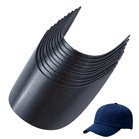 10шт. пластиковая доска для полей шляпы с козырьком, спортивная кепка, солнцезащитный козырек шляпа