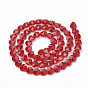 Transparent Glass Beads, Faceted, Heart