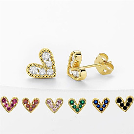 Delicate Heart-shaped Earrings - Minimalist, S925 Silver, Dainty, Versatile Ear Drops.