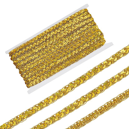 Polyester Braided Lace Trim, Sewing Centipede Lace Ribbon, for Clothes Curtains Accessories