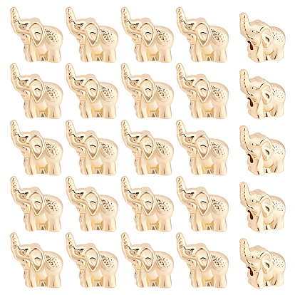 30 бусины из сплава шт., долговечный, слон