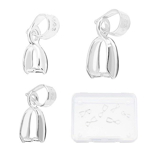 6 шт. 3 стиль 925 подвески из стерлингового серебра, льда поручительств выбор щепотка