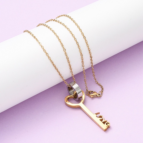 304 Женские подвески-ключи из нержавеющей стали