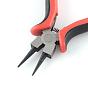 45# Carbon Steel Jewelry Pliers, Round Nose Pliers, 120x83x18mm