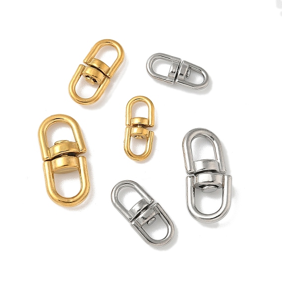 304 поворотные застежки из нержавеющей стали, поворотный карабин и карабин для скалолазания, ключевые застежками, ионное покрытие (ip)