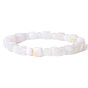 Natural Stone Beaded Bracelet for Men - Candy Color Agate Bracelet Jewelry