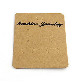 Forma del rectángulo tarjetas gráficas cartón pendiente, 70x50x0.5 mm