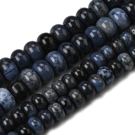 Натуральные нити из бисера, рондель