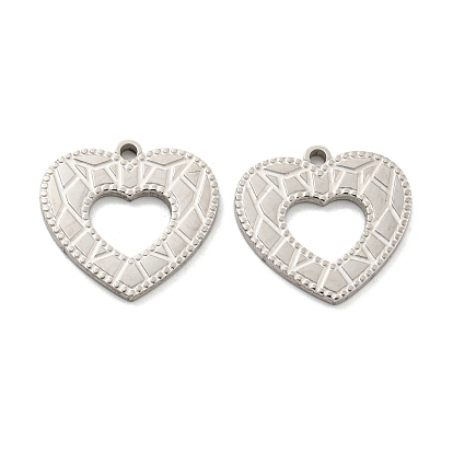 316 l хирургические подвески из нержавеющей стали, лазерная резка, шарма сердца