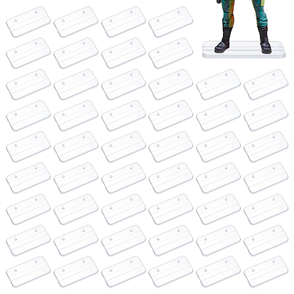 Акриловые подставки для демонстрации фигурок, прозрачные