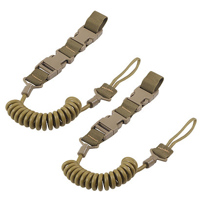 Нейлоновый тактический пружинный ремешок для активного отдыха, с пластиковыми пряжками