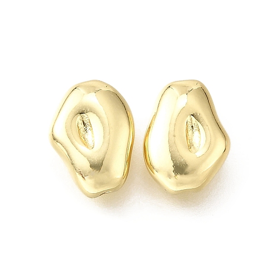 Латунные бусины, самородки, без свинца и без кадмия, прочное покрытие