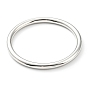 304 простой тонкий простой браслет из нержавеющей стали для женщин